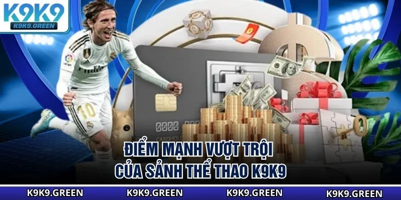 Điểm mạnh vượt trội của sảnh thể thao K9K9
